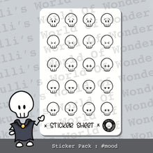 Load image into Gallery viewer, #mood Sticker Sheet Pack
